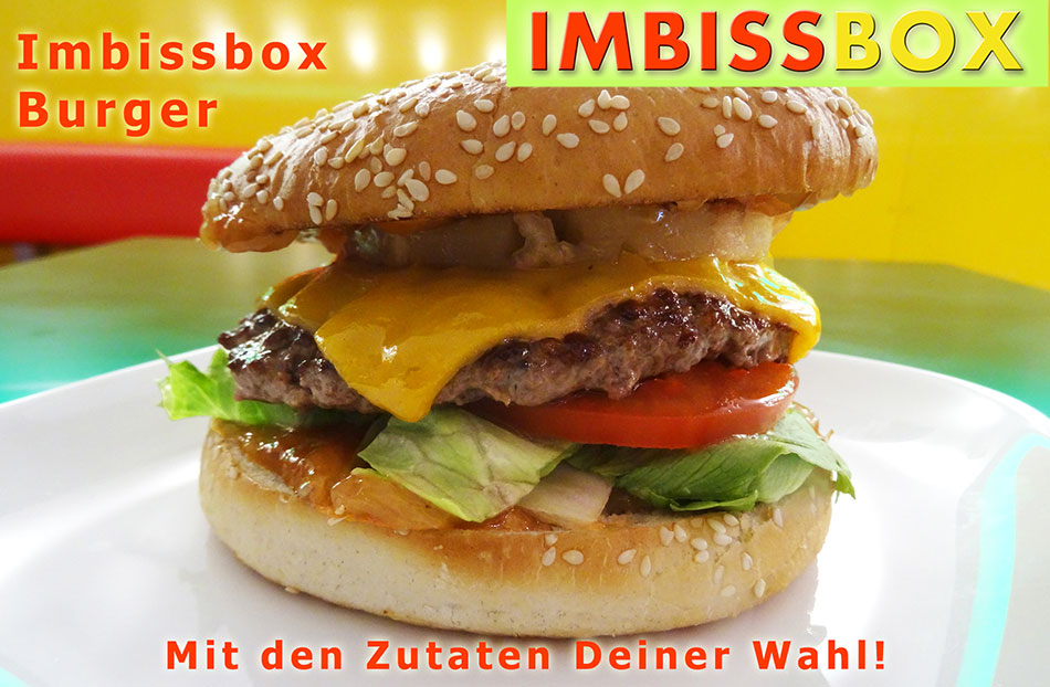 Imbissbox Burger